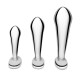 Заказать Набор из 3 стальных стимуляторов простаты Stainless Steel P-spot Training Set