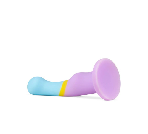 Цветной силиконовый стимулятор простаты Artisan - 15,2 см.