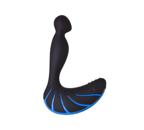 Чёрно-синий массажер простаты Erotist Third