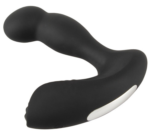 Черный вибростимулятор простаты RC Prostate Massager - 13,1 см.