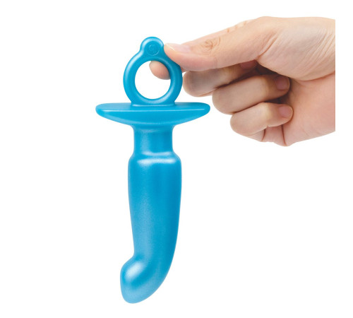 Голубая анальная пробка для массажа простаты Hither Silicone Prostate Plug - 14,3 см. Голубая анальная пробка для массажа простаты Hither Silicone Prostate Plug - 14,3 см.