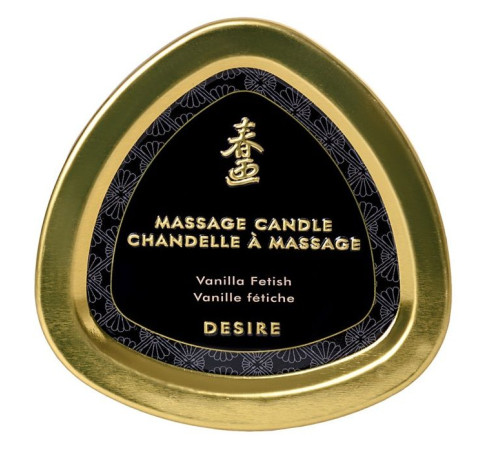 Массажная свеча Vanilla Fetish с ароматом ванили - 170 мл.