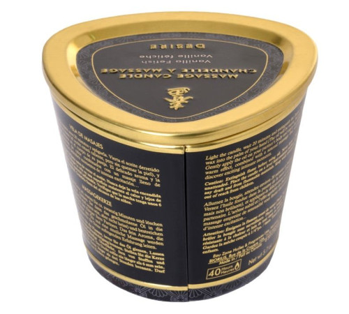 Массажная свеча Vanilla Fetish с ароматом ванили - 170 мл.