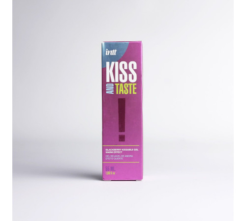 Массажный гель для тела Kiss and Taste - 55 мл.
