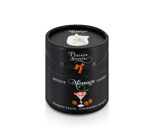 Массажная свеча с ароматом клубничного дайкири Bougie de Massage Daikiri Fraise - 80 мл. Массажная свеча с ароматом клубничного дайкири Bougie de Massage Daikiri Fraise - 80 мл.