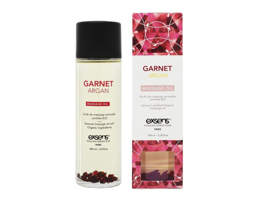 Заказать Органическое массажное масло GARNET ARGAN - 100 мл.
