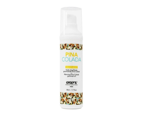 Заказать Разогревающее массажное масло с ароматом пина колада Gourmet Pina Colada - 50 мл. Заказать Разогревающее массажное масло с ароматом пина колада Gourmet Pina Colada - 50 мл.