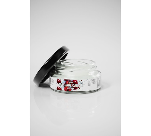 Массажная свеча «Спелая вишня» - 50 мл.