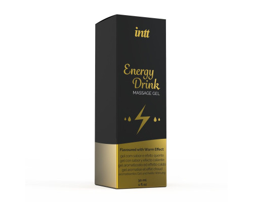 Заказать Массажный гель с согревающим эффектом Energy Drink - 30 мл.