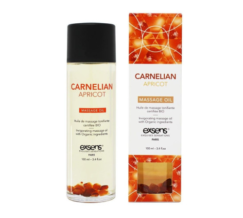 Органическое массажное масло CARNELIAN APRICOT - 100 мл.