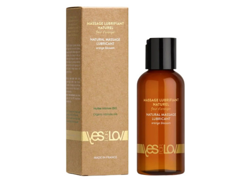 Заказать Натуральная массажная смазка Natural Lubricant Orange Blossom - 100 мл.