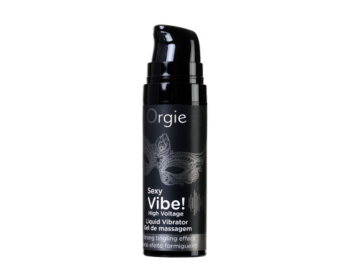 Заказать Гель для массажа ORGIE Sexy Vibe High Voltage с эффектом вибрации - 15 мл. Заказать Гель для массажа ORGIE Sexy Vibe High Voltage с эффектом вибрации - 15 мл.