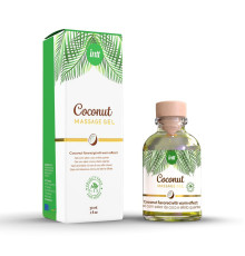 Массажный гель с ароматом кокоса Coconut - 30 мл.