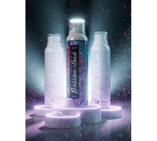 Шиммер для массажа с хрустящей пенкой Passion Cloud - 150 мл.