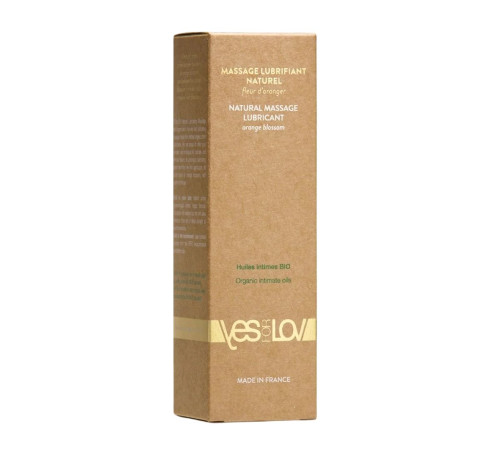 Натуральная массажная смазка Natural Lubricant Orange Blossom - 100 мл. Натуральная массажная смазка Natural Lubricant Orange Blossom - 100 мл.