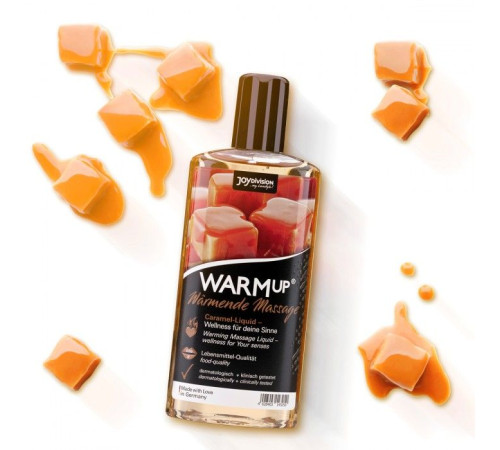 Разогревающее масло WARMup Caramel - 150 мл.
