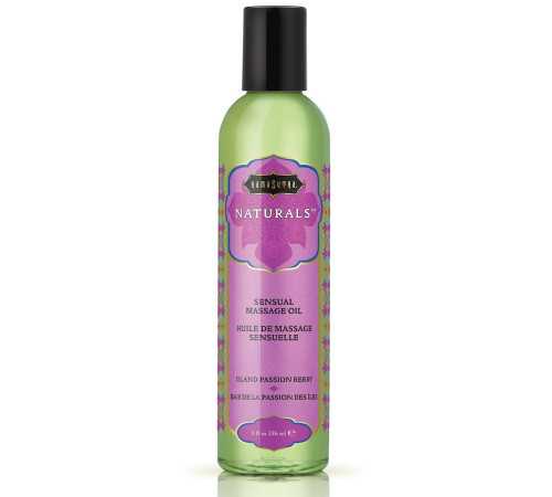Массажное масло Naturals Island Passion Berry с ароматом тропических фруктов - 236 мл. Массажное масло Naturals Island Passion Berry с ароматом тропических фруктов - 236 мл.
