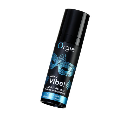 Гель для массажа ORGIE Sexy Vibe Liquid Vibrator с эффектом вибрации - 15 мл.