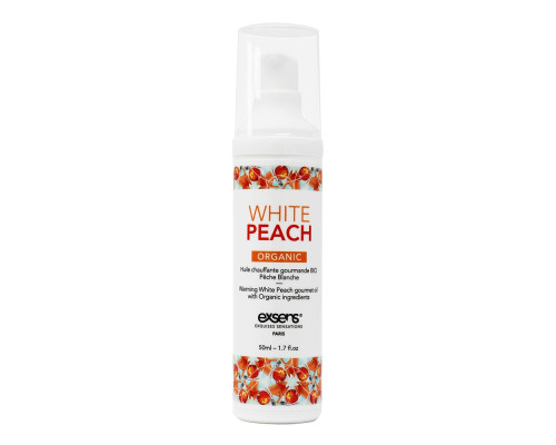 Заказать Разогревающее массажное масло Gourmet White Peach Organic с органическими ингредиентами - 50 мл. Заказать Разогревающее массажное масло Gourmet White Peach Organic с органическими ингредиентами - 50 мл.