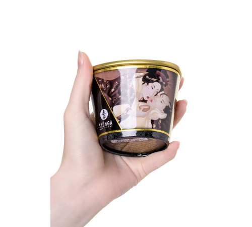Массажная свеча Intoxicatin Chocolate с ароматом шоколада - 170 мл.