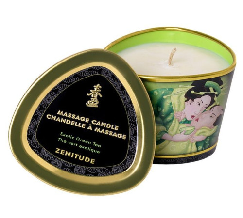 Массажная свеча Exotic Green Tea с ароматом зелёного чая - 170 мл. Массажная свеча Exotic Green Tea с ароматом зелёного чая - 170 мл.
