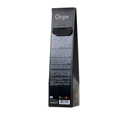 Массажное масло Orgie Lips Massage со вкусом клубники - 100 мл. Массажное масло Orgie Lips Massage со вкусом клубники - 100 мл.