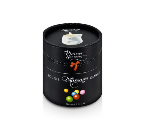 Массажная свеча с ароматом бубль-гума Bougie de Massage Gourmande Bubble Gum - 80 мл. Массажная свеча с ароматом бубль-гума Bougie de Massage Gourmande Bubble Gum - 80 мл.