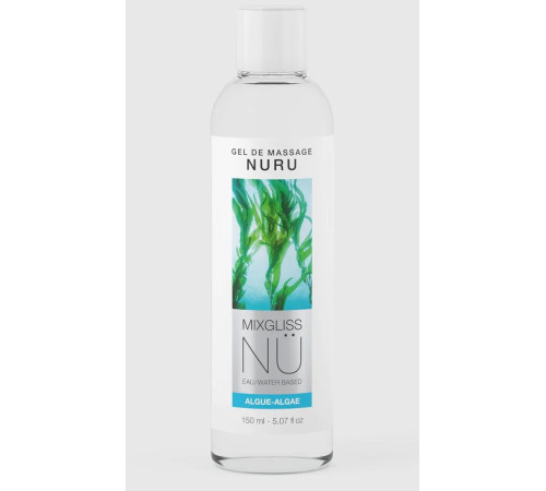 Массажный гель на водной основе Mixgliss NU Algae - 150 мл.