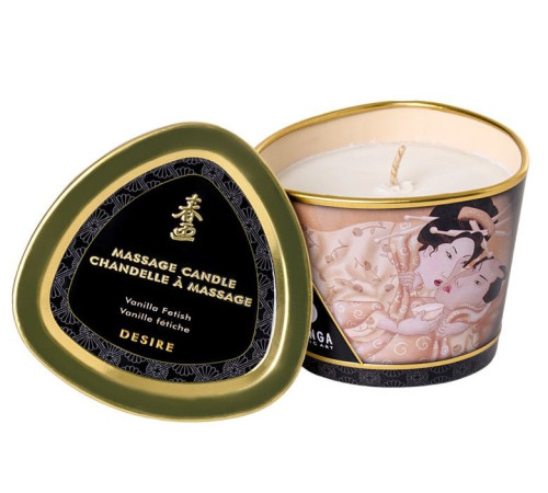 Массажная свеча Vanilla Fetish с ароматом ванили - 170 мл.