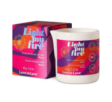 Массажная свеча Light My Fire Monoi с ароматом моной - 65 гр.