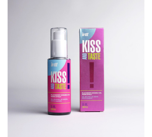 Массажный гель для тела Kiss and Taste - 55 мл.