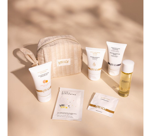 Набор YESforLOV La Trousse Enchantée в бежевой косметичке