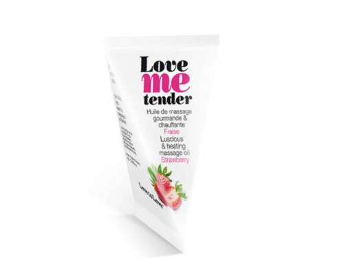 Заказать Съедобное согревающее массажное масло Love Me Tender Strawberry с ароматом клубники - 10 мл. Заказать Съедобное согревающее массажное масло Love Me Tender Strawberry с ароматом клубники - 10 мл.