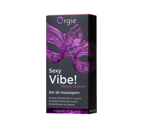 Гель для массажа ORGIE Sexy Vibe Intense Orgasm - 15 мл.