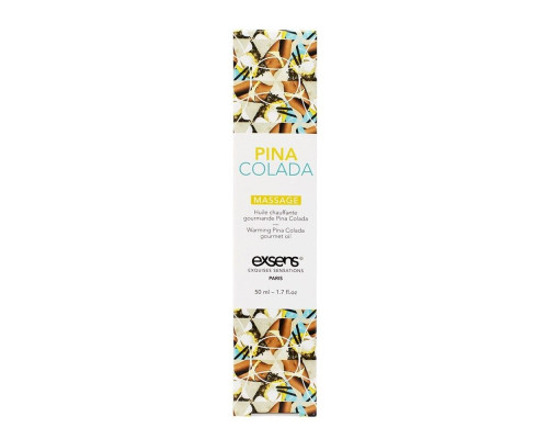 Заказать Разогревающее массажное масло с ароматом пина колада Gourmet Pina Colada - 50 мл. Заказать Разогревающее массажное масло с ароматом пина колада Gourmet Pina Colada - 50 мл.