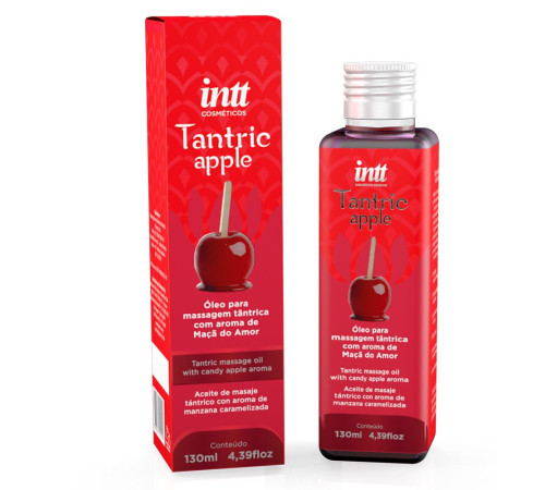 Массажное масло Tantric Apple с ароматом яблока - 130 мл. Массажное масло Tantric Apple с ароматом яблока - 130 мл.