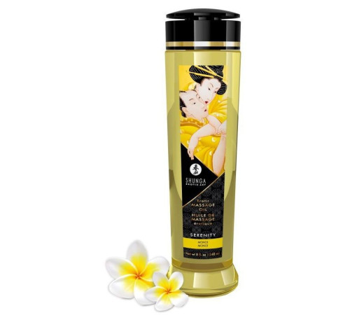 Массажное масло с ароматом моной Serenity - 240 мл.