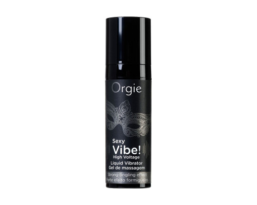 Заказать Гель для массажа ORGIE Sexy Vibe High Voltage с эффектом вибрации - 15 мл. Заказать Гель для массажа ORGIE Sexy Vibe High Voltage с эффектом вибрации - 15 мл.