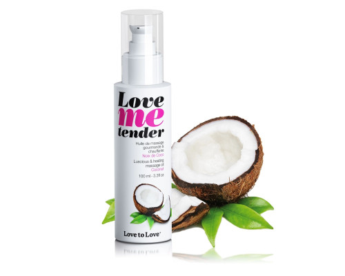 Заказать Съедобное согревающее массажное масло Love Me Tender Cocos с ароматом кокоса - 100 мл. Заказать Съедобное согревающее массажное масло Love Me Tender Cocos с ароматом кокоса - 100 мл.