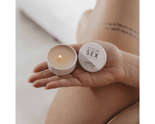 Заказать Массажная свеча для всего тела Slow Sex - 50 гр.