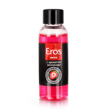 Массажное масло Eros Fantasy с ароматом земляники - 50 мл.
