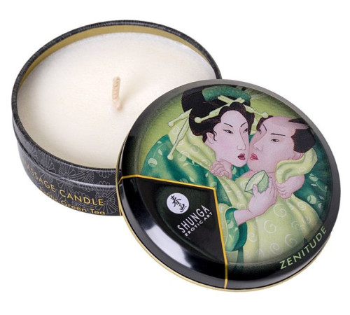 Массажная свеча Exotic Green Tea с ароматом зелёного чая - 30 мл. Массажная свеча Exotic Green Tea с ароматом зелёного чая - 30 мл.