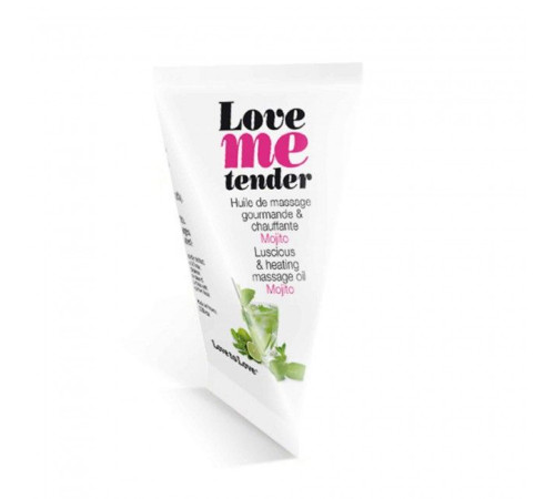 Съедобное согревающее массажное масло Love Me Tender Mojito с ароматом мохито - 10 мл. Съедобное согревающее массажное масло Love Me Tender Mojito с ароматом мохито - 10 мл.