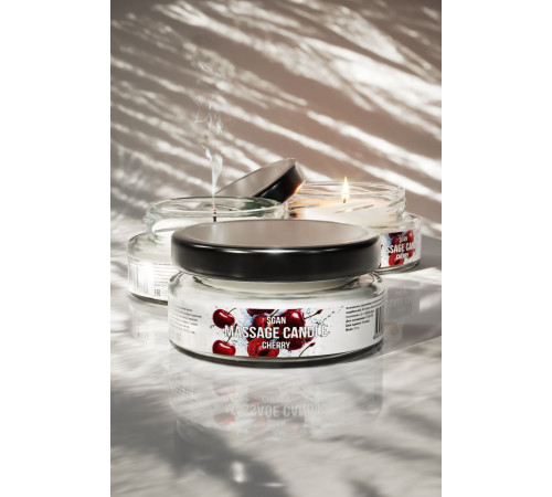 Массажная свеча «Спелая вишня» - 50 мл.