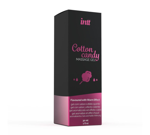 Массажный гель с согревающим эффектом Cotton Candy - 30 мл. Массажный гель с согревающим эффектом Cotton Candy - 30 мл.