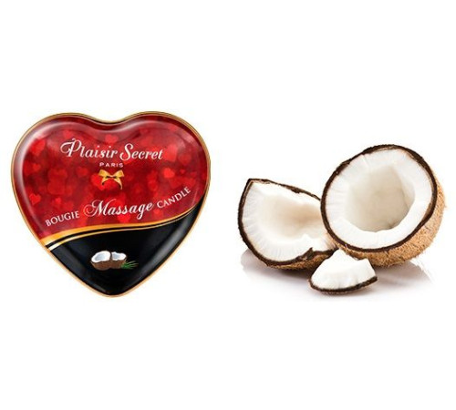 Массажная свеча с ароматом кокоса Bougie Massage Candle - 35 мл.