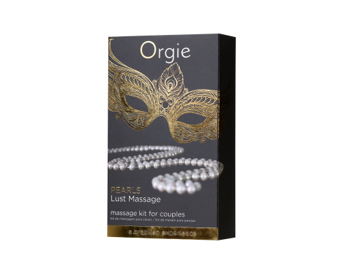 Заказать Набор для эротического массажа Orgie Pearl Lust Massage