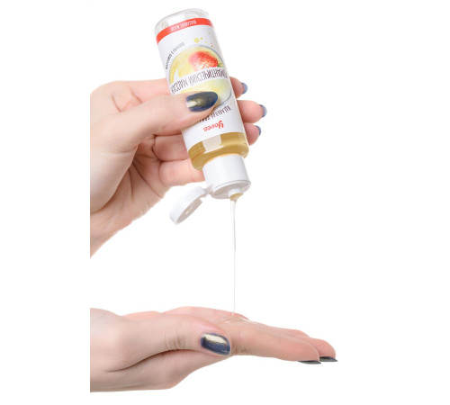 Масло для массажа «Романтический массаж» с ароматом клубники и шампанского - 50 мл.