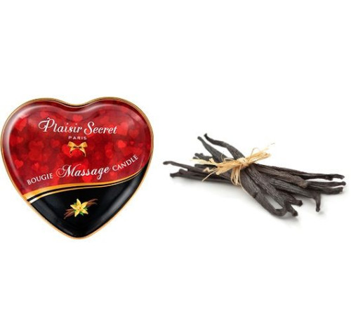 Массажная свеча с ароматом ванили Bougie Massage Candle - 35 мл.