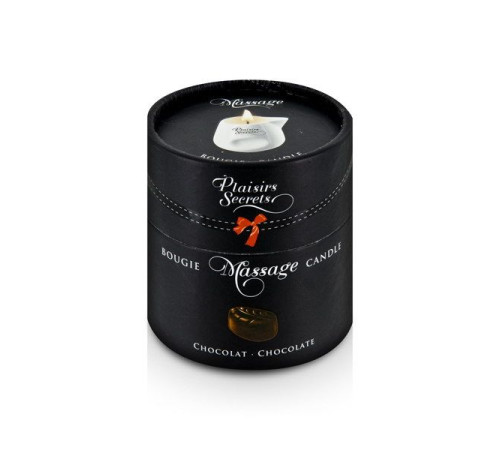 Массажная свеча с ароматом шоколада Bougie de Massage Gourmande Chocolat - 80 мл. Массажная свеча с ароматом шоколада Bougie de Massage Gourmande Chocolat - 80 мл.